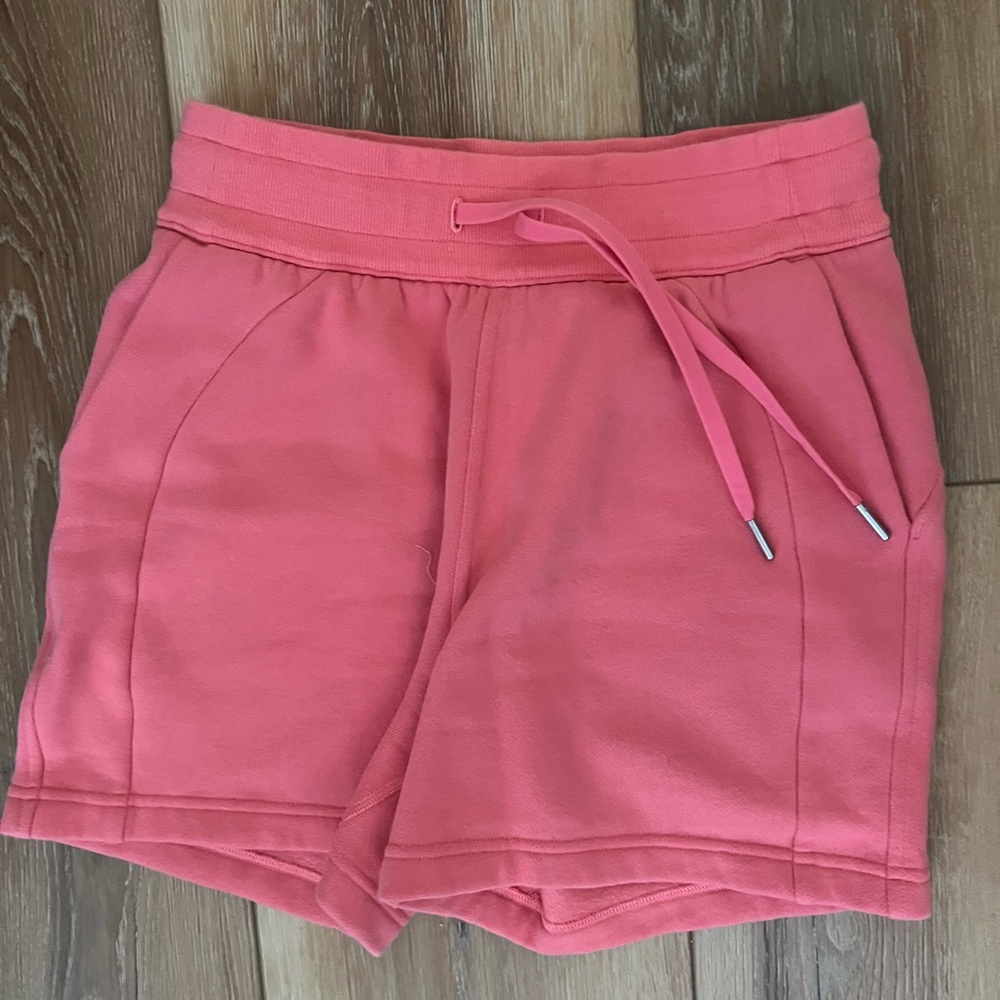 Lululemon Athletic Scuba Coral pink Athletic Shorts